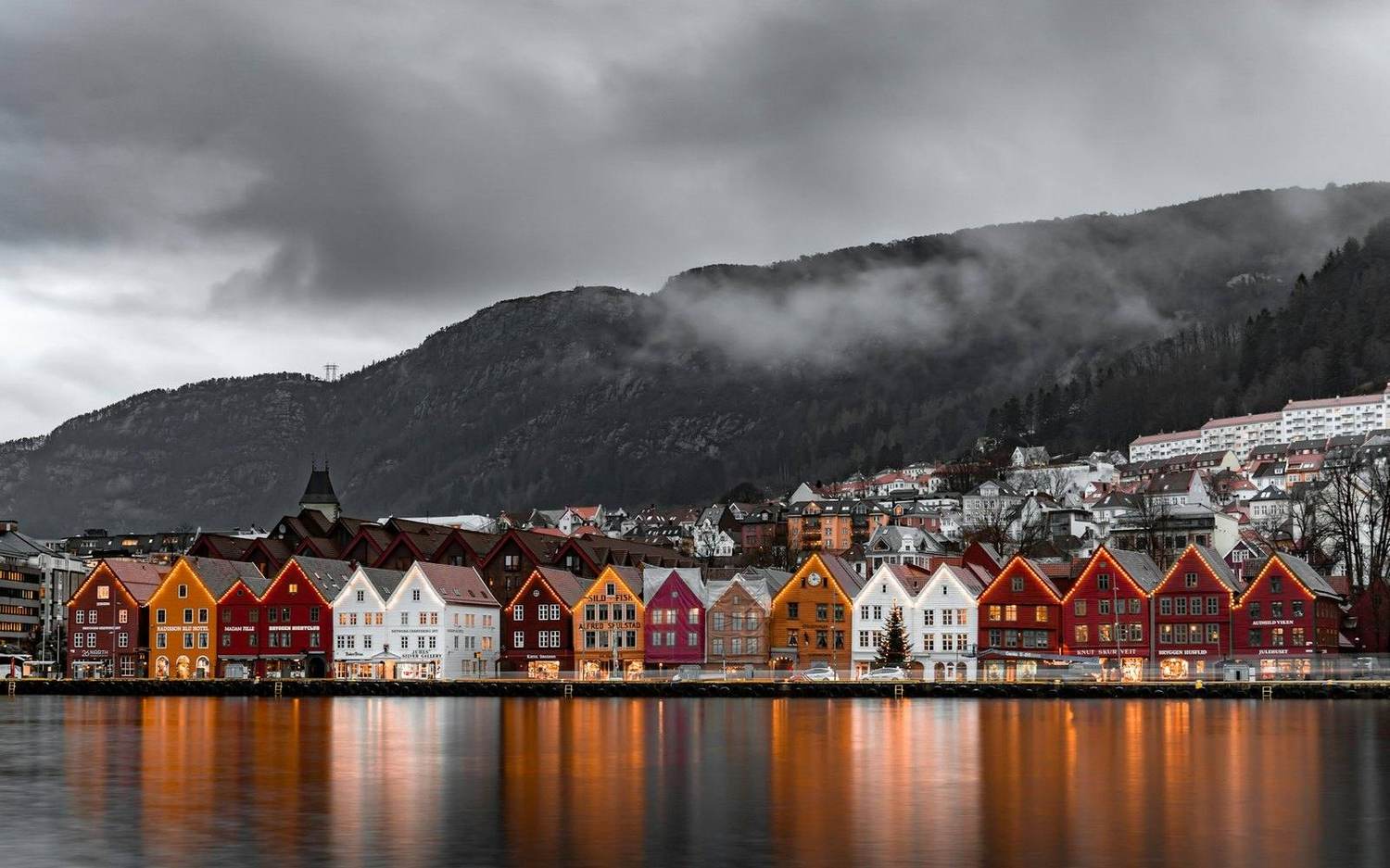 Bergen Bryggen Detail
