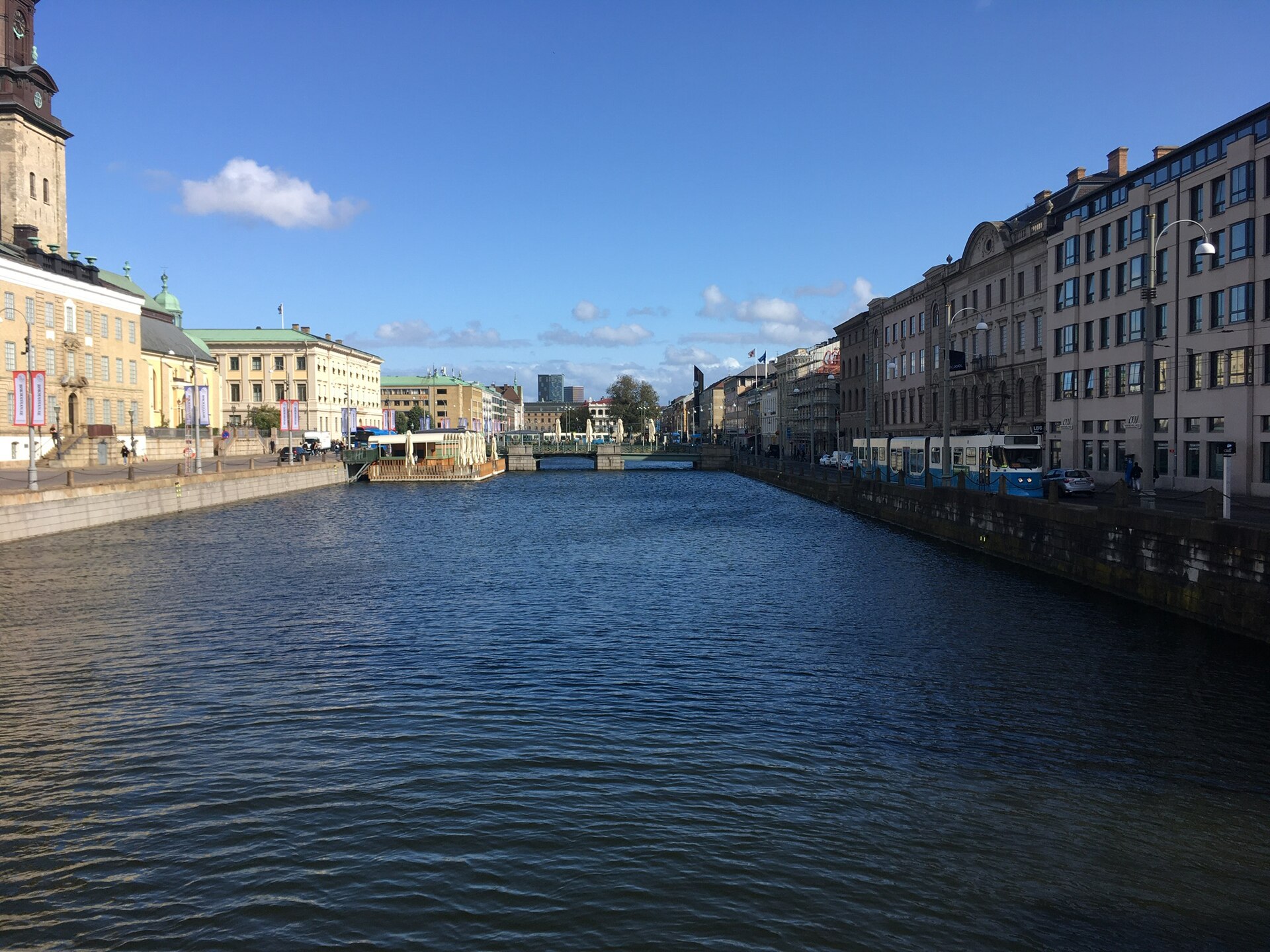 Central streets of Gothenburg